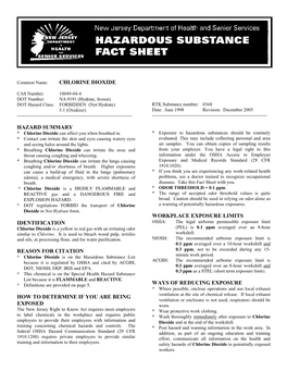 Chlorine Dioxide