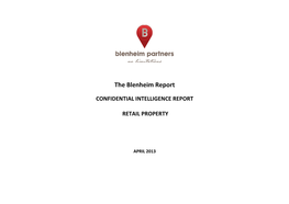 The Blenheim Report