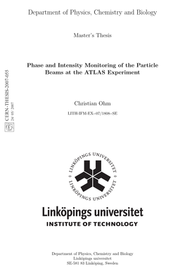 Beam Monitoring System for the ATLAS Experiment at CERN