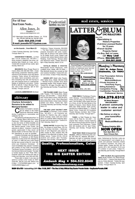 Real Estate, Services Obituary