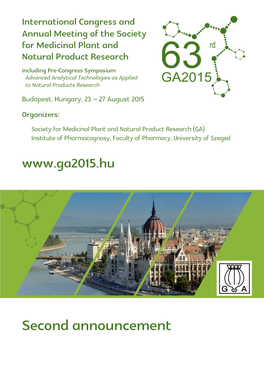 GA2015 2Nd Announement.Pdf