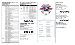 Pocket Schedule