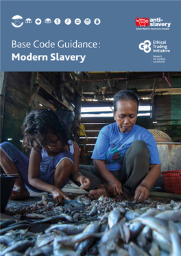 ETI Base Code Guidance on Modern Slavery