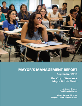 Mayor's Management Report