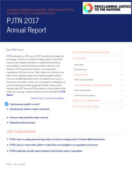 PJTN 2017 Annual Report