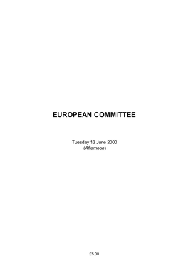 European Committee