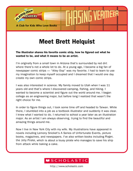Meet Brett Helquist