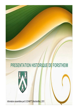 Presentation Historique De Forstheim