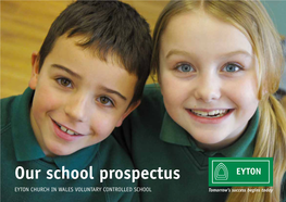 Eyton School Prospectus