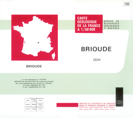 Brioude a 1/50 000