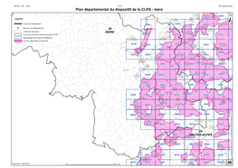 Plan Départemental Du Dispositif De La CLPA