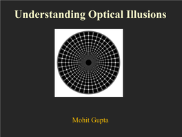 Understanding Optical Illusions