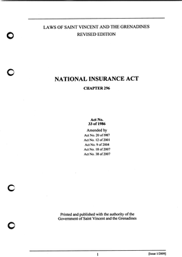 National Insurance Act