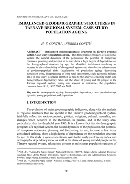 Population Ageing