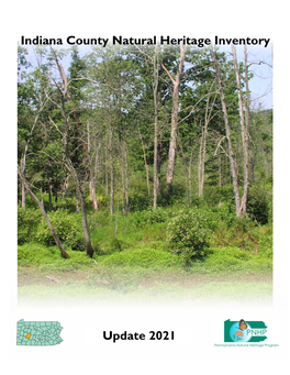 Indiana County Natural Heritage Inventory