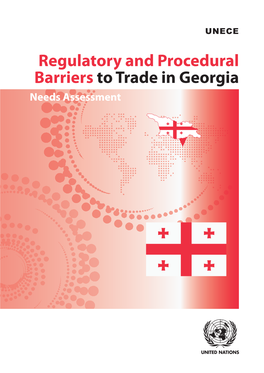Regulatory and Procedural Barriers to Trade in Georgia: Needs Assessment