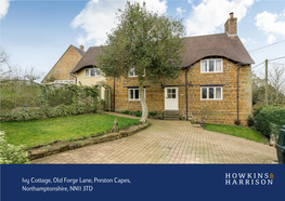 Ivy Cottage, Old Forge Lane, Preston Capes, Northamptonshire, NN11 3TD