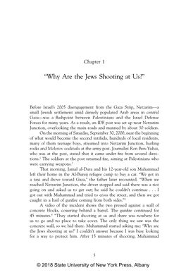 “Why Are the Jews Shooting at Us?”