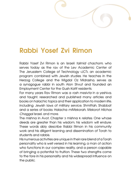 Rabbi Yosef Zvi Rimon