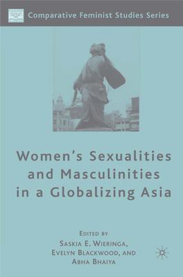 Women's Sexualities and Masculinities in a Globalizing Asia