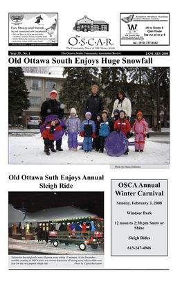 Old Ottawa South Enjoys Huge Snowfall