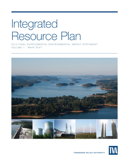 Tva-Final-Integrated-Resource-Plan-Eis-Volume-1.Pdf