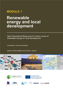 Renewable Energy and Local Development