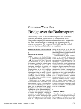 Bridge Over the Brahmaputra