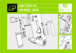 Planet Eclipse: Gtek User Manual / English .68 Cal