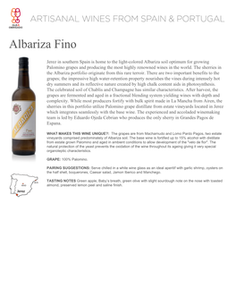 Albariza Fino