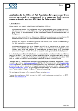 FIRST CAPITAL CONNECT LIMITED Relating to the Track Access Contract (Passenger Services) Dated 09 February 2006