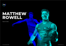 Matthew Rowell