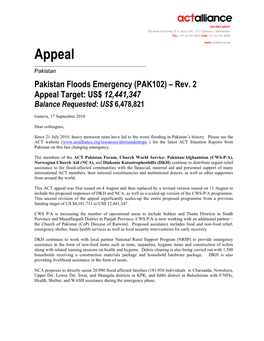 PAK102 Revision 2 for Approval 16September 2010