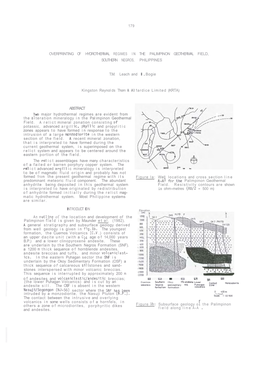 179 Overprinting of Hydrothermal Regimes I N