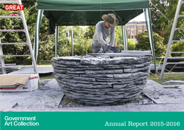 Government Art Collection Annual Report 2015-2016
