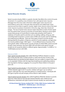 Spinal Muscular Atrophy