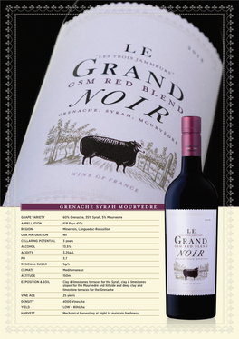 Grenache Syrah Mourvedre