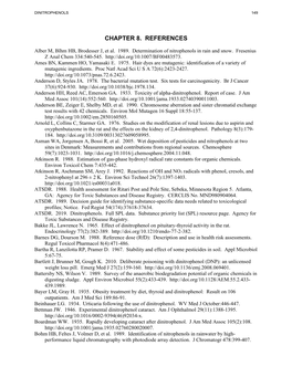 Toxicological Profile for Dinitrophenols, Draft for Public