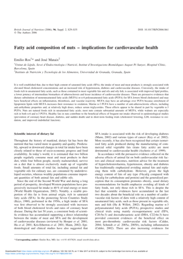 Fatty Acid Composition of Nuts – Implications for Cardiovascular Health