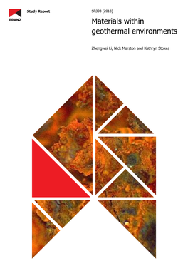 SR393 Materials Within Geothermal Environments