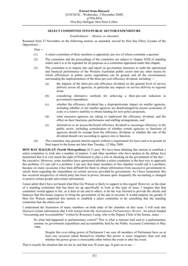 Extract from Hansard [COUNCIL - Wednesday, 3 December 2008] P793b-802A Hon Ray Halligan; Hon Peter Collier