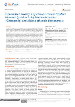 Passion Fruit), Matricaria Recutita (Chamomile) and Melissa Officinalis (Lemongrass