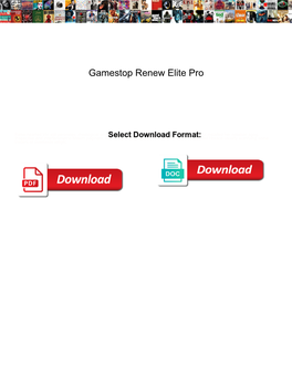 Gamestop Renew Elite Pro