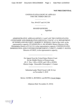 09-4337 Document: 003110356820 Page: 1 Date Filed: 11/23/2010