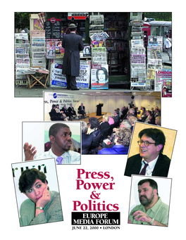Press, Power Politics