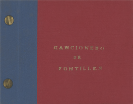 Cancionero De Fontilles