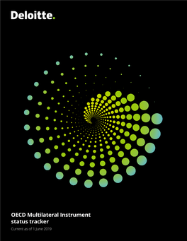 OECD Multilateral Instrument Status Tracker