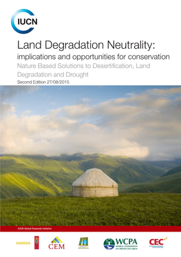 Land Degradation Neutrality