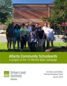 Atlanta Community Schoolyards a Project of the 10-Minute Walk Campaign