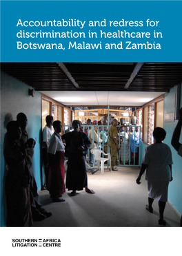Accountability and Redress for Discrimination in Healthcare in Botswana, Malawi and Zambia